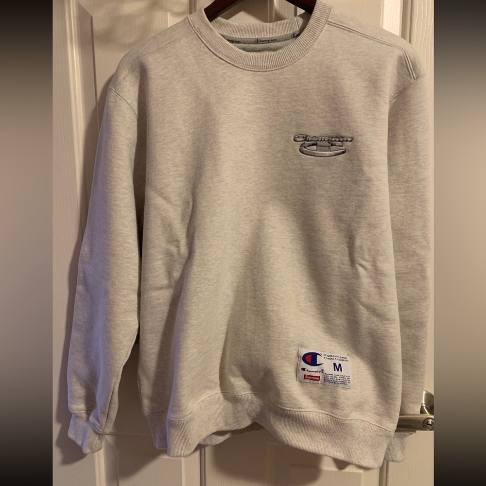 Supreme Champion 3D Metallic Crewneck Sweatshirt